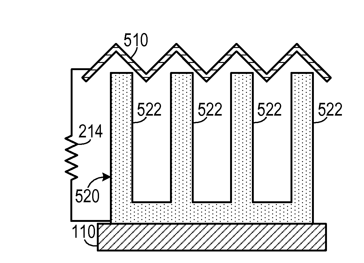 Piezoelectric and semiconducting coupled nanogenerators