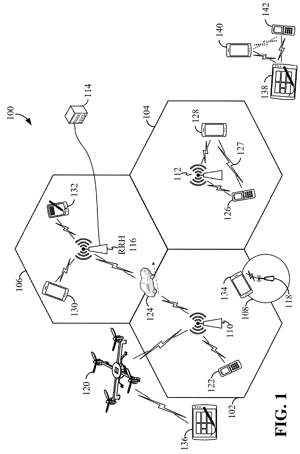 Virtual time-domain multiplexing for reference signals and data with modified cyclic prefix