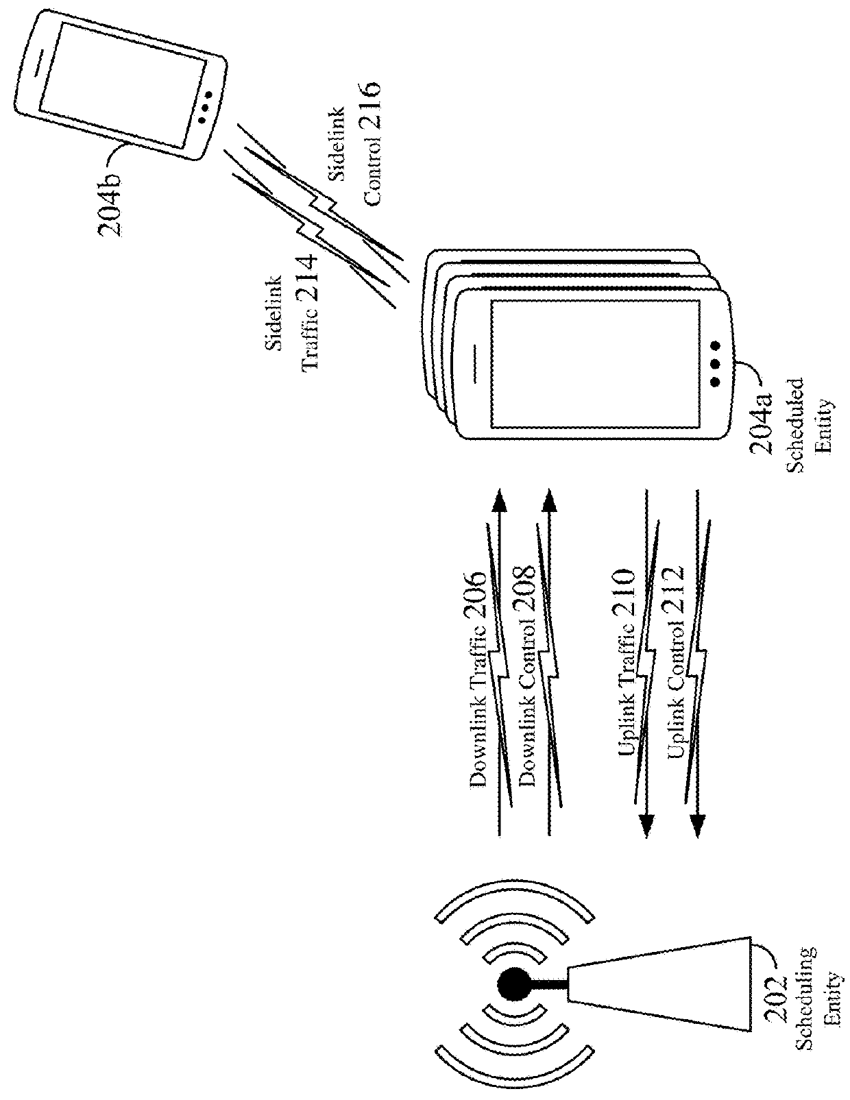 Virtual time-domain multiplexing for reference signals and data with modified cyclic prefix