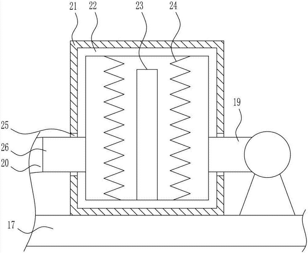 Chemical teaching instrument dusting and drying device