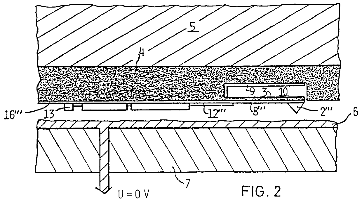 Distance-controlled tunneling transducer and direct access storage unit employing the transducer