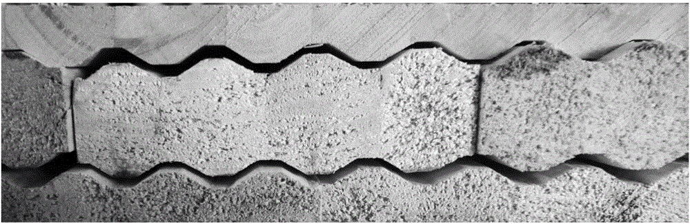 Manufacturing method of waste laminated wood