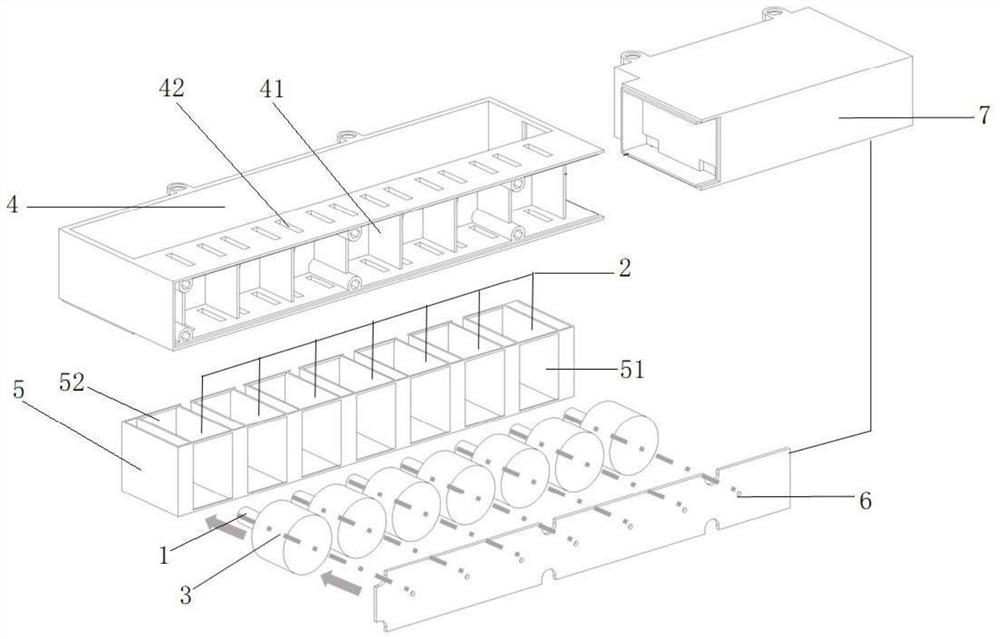 Air ionization structure, ion generation assembly and ion generator