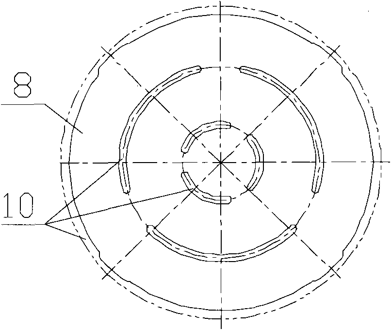 Pollution-free gas drying agent and drying method thereof