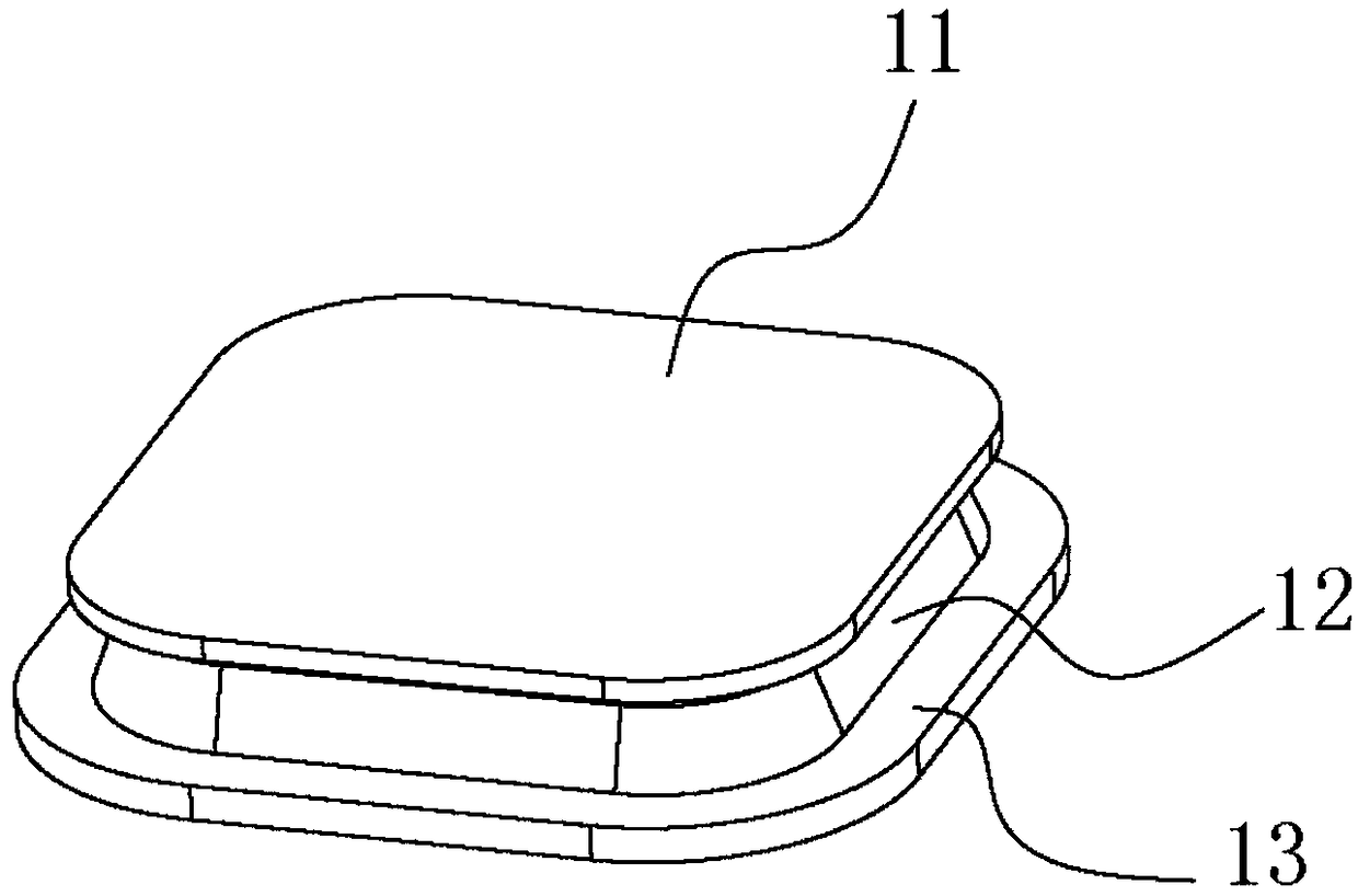 A keyboard with an "I" shape keycap integrally formed by injection molding