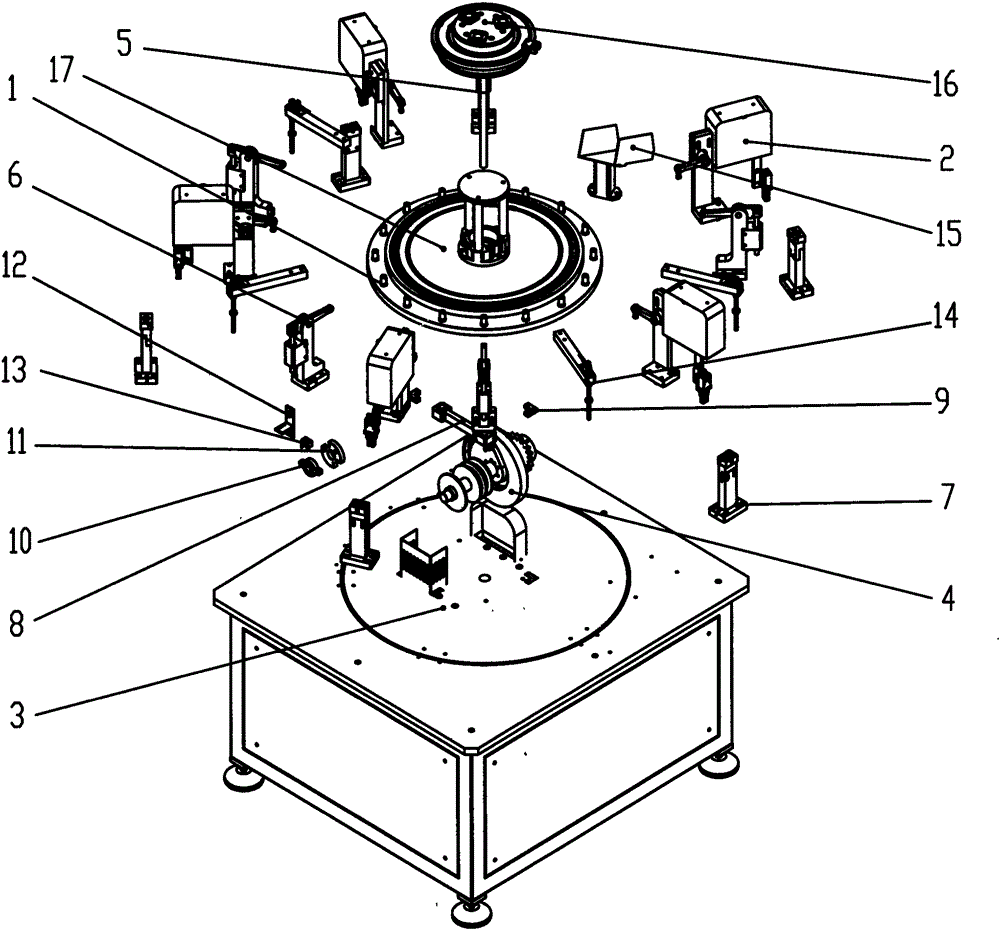 Machine tool for product assembling