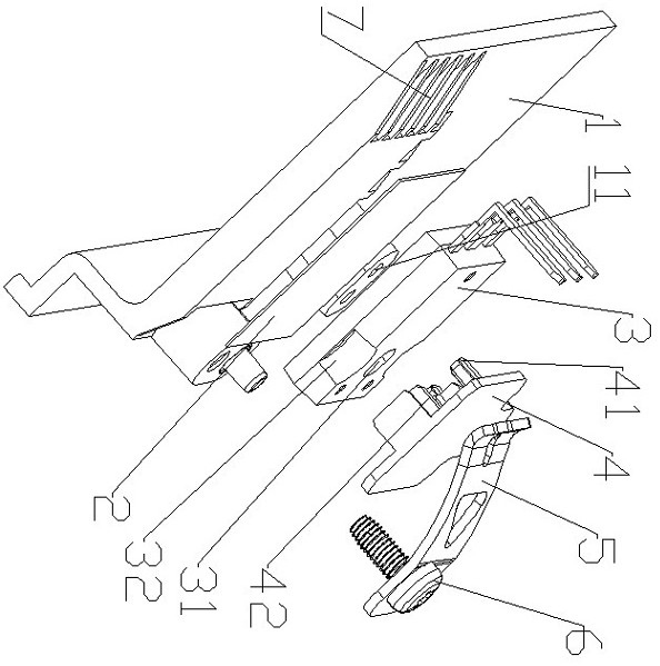 IGBT module fixing structure of PTC heater and PTC heater