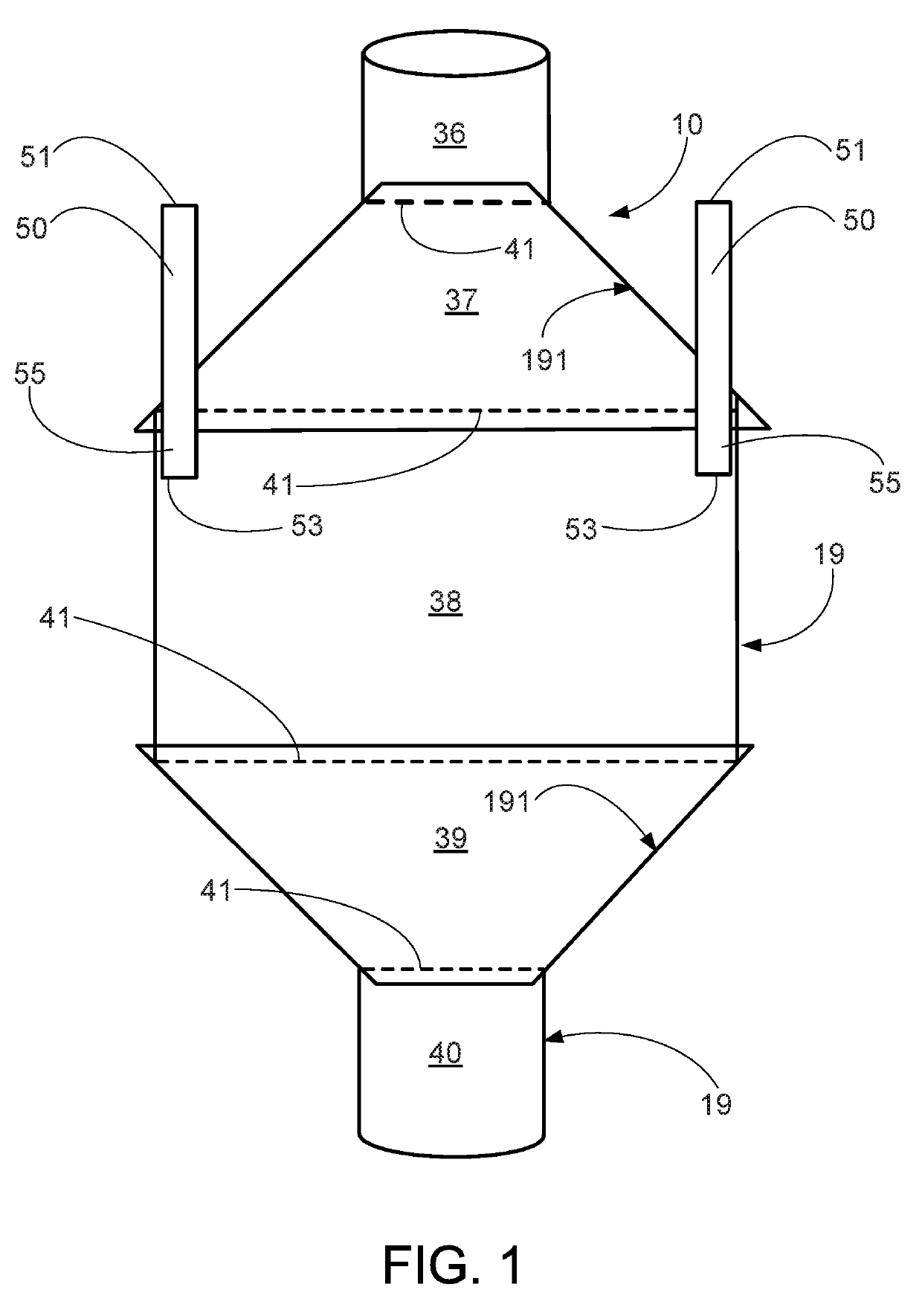 Industrial bag lift loop assembly