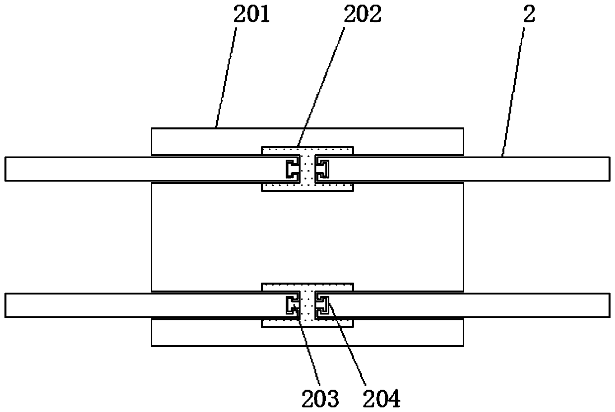 A construction protective fence with anti-surmounting function