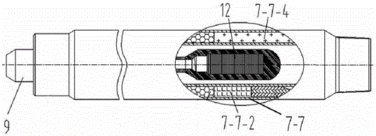 Wireless monitor and control method of oil well layered segment production parameters