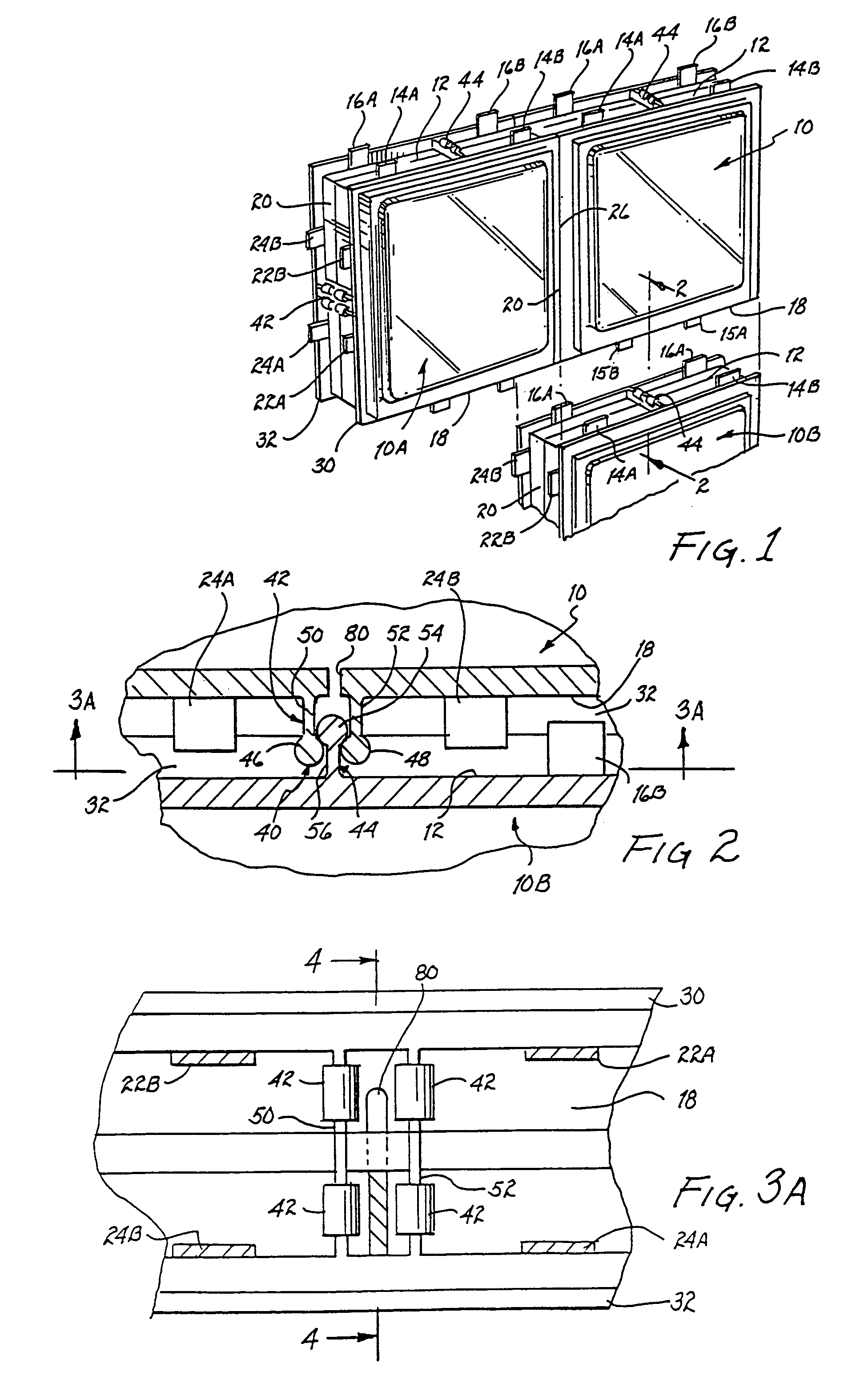 Ventilated plastic blocks with film laminate