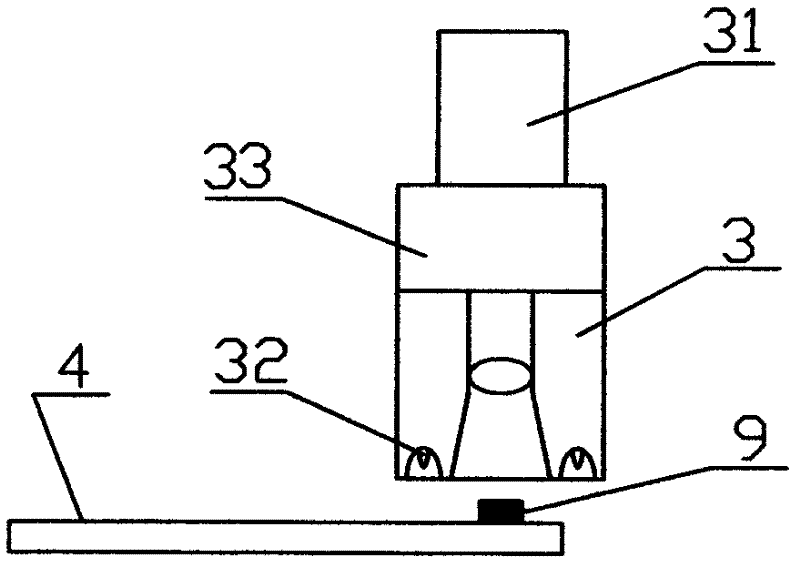 Chip type electronic element appearance inspection machine