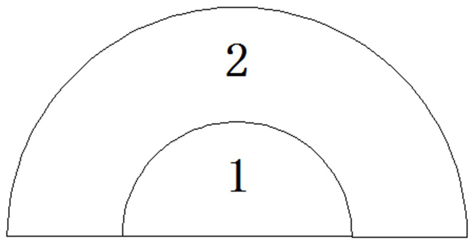 Construction method for reducing blasting vibration of structure close to urban tunnel