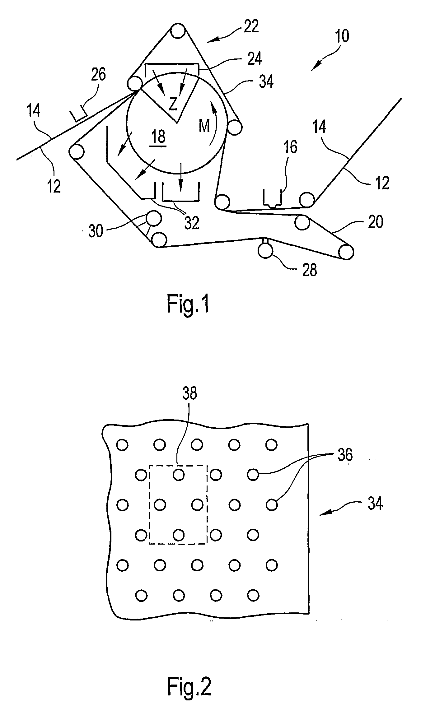 Press Section and Permeable Belt in a Paper Machine