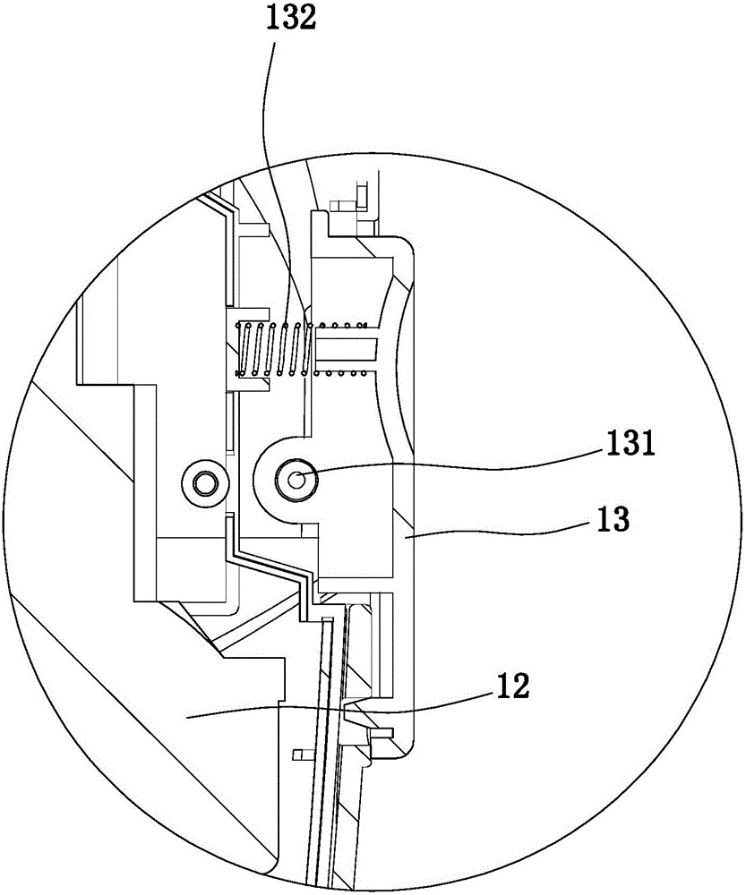 Portable cyclone dust collection device