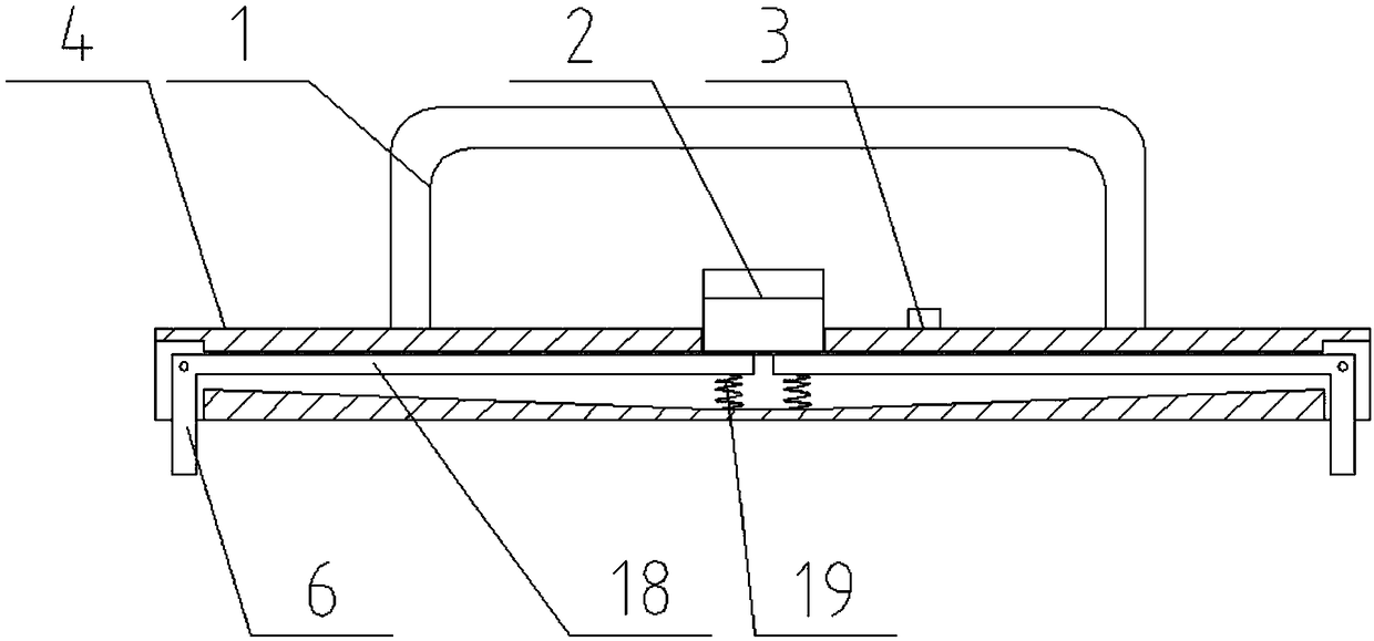 Portable liquid collecting device for medical treatment