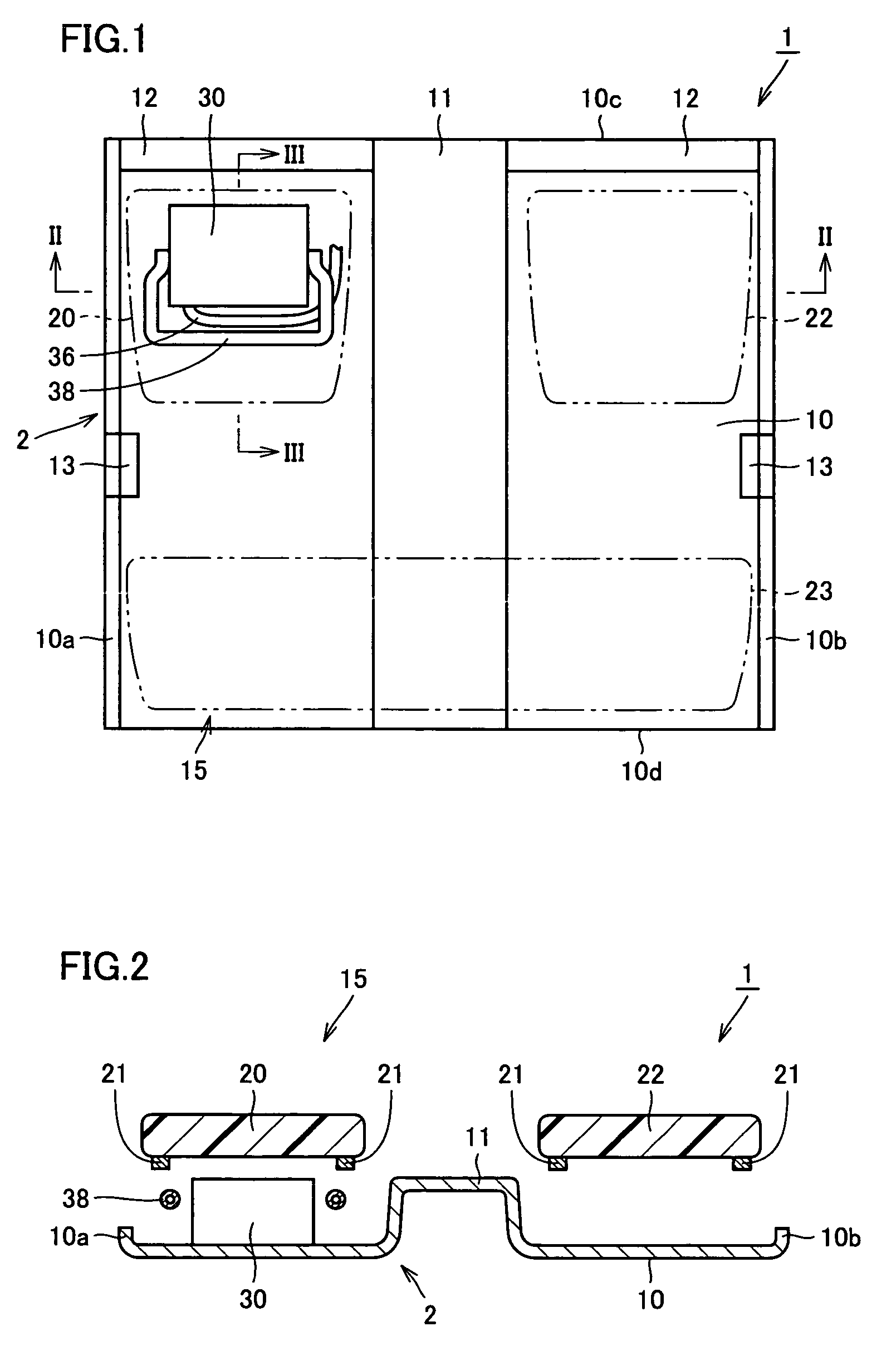 Mounting structure for vehicle battery pack