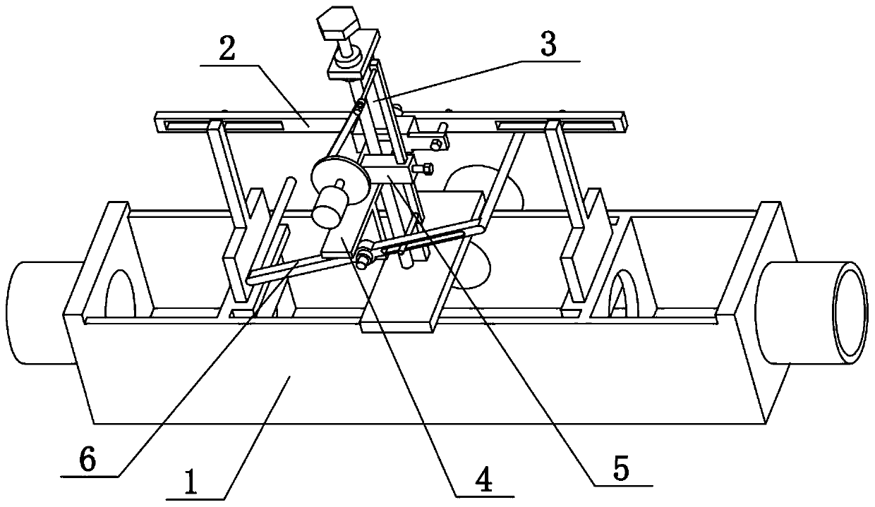 Valve with linkage type switches