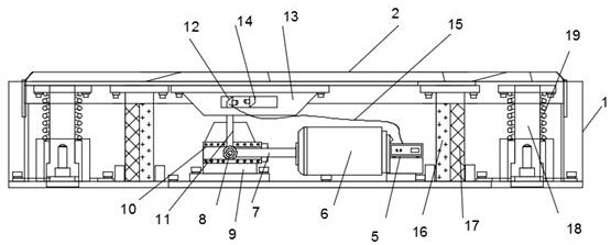 Device for automatically disconnecting operating power supply of photovoltaic SF6 circuit breaker in case of low gas pressure