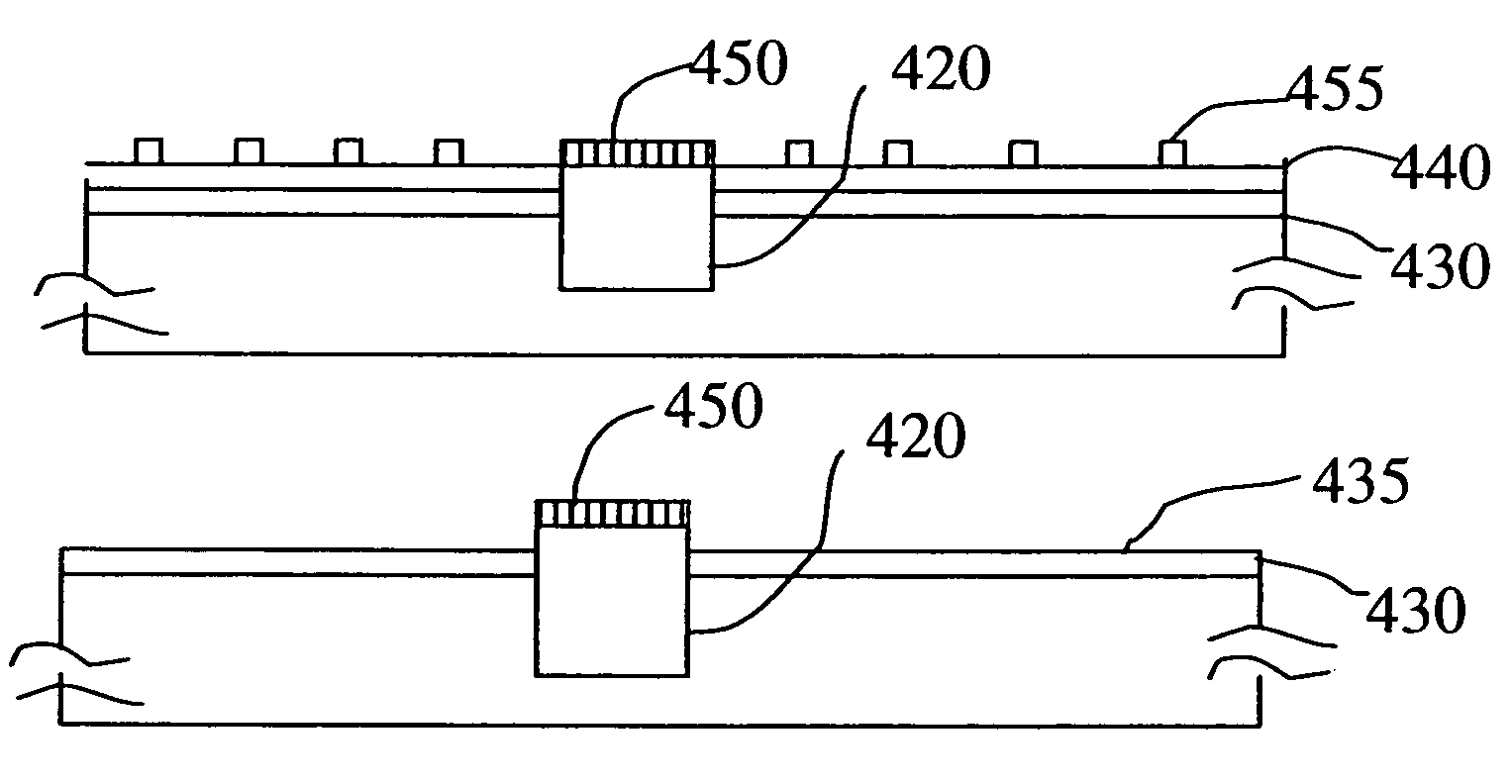 Selective metal encapsulation schemes