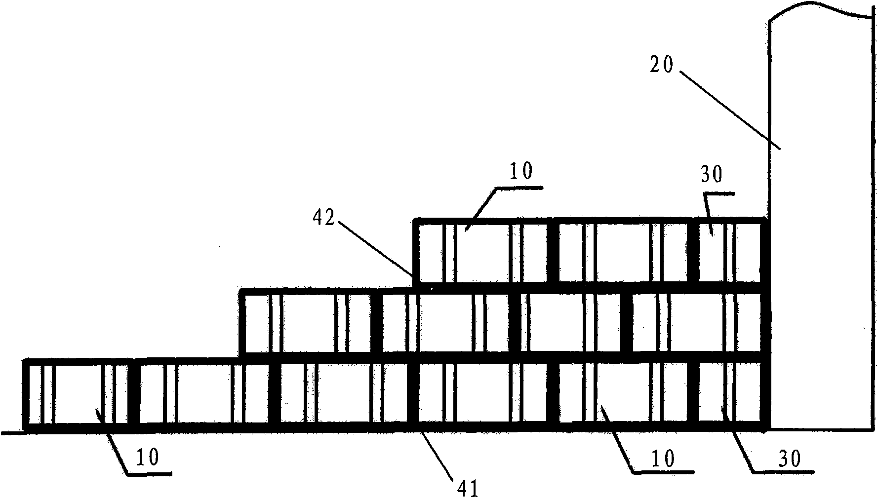 Wall body masonry method