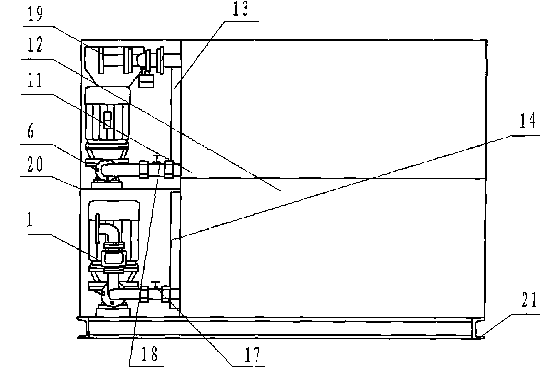 Emergency treatment device for dangerous chemical leakage