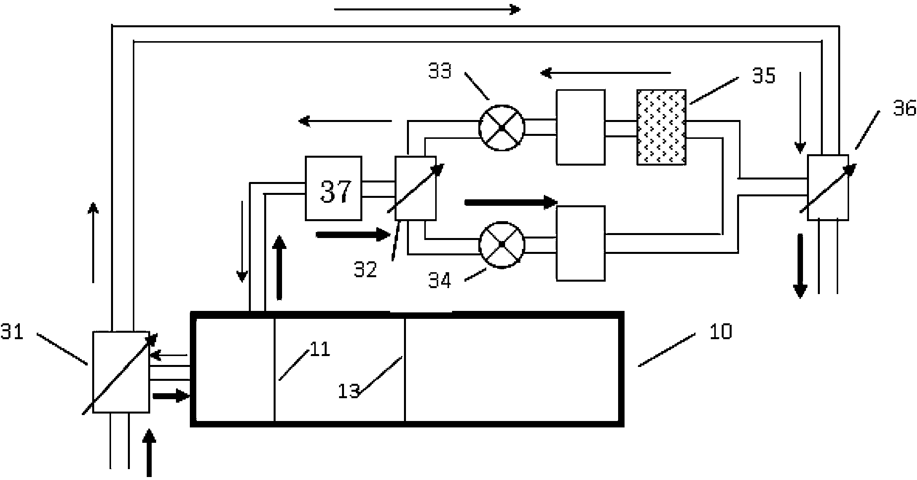 Detection system for IMS (Ion Mobility Spectrometry) explosives