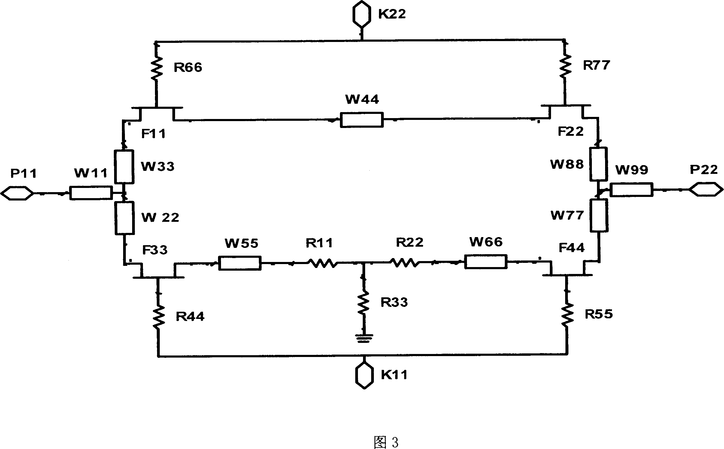 Low phase differential broadband digital attenuator IC of microwave and millimeter wave