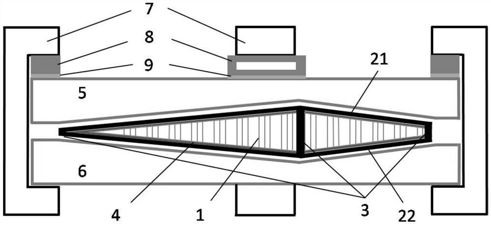 A kind of honeycomb structure diffusion brazing connection method