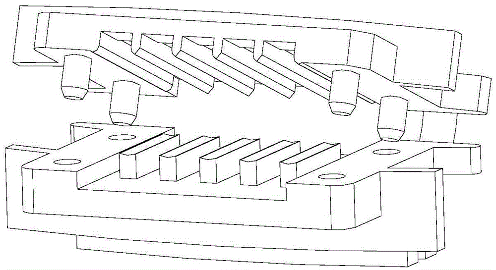 Motor wire-outgoing clamp