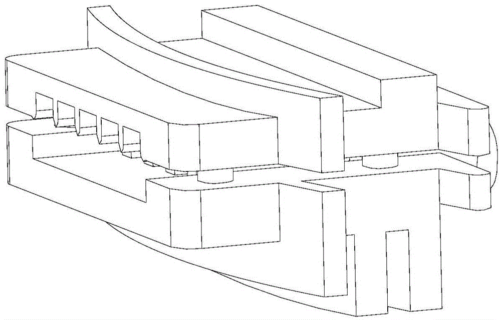 Motor wire-outgoing clamp