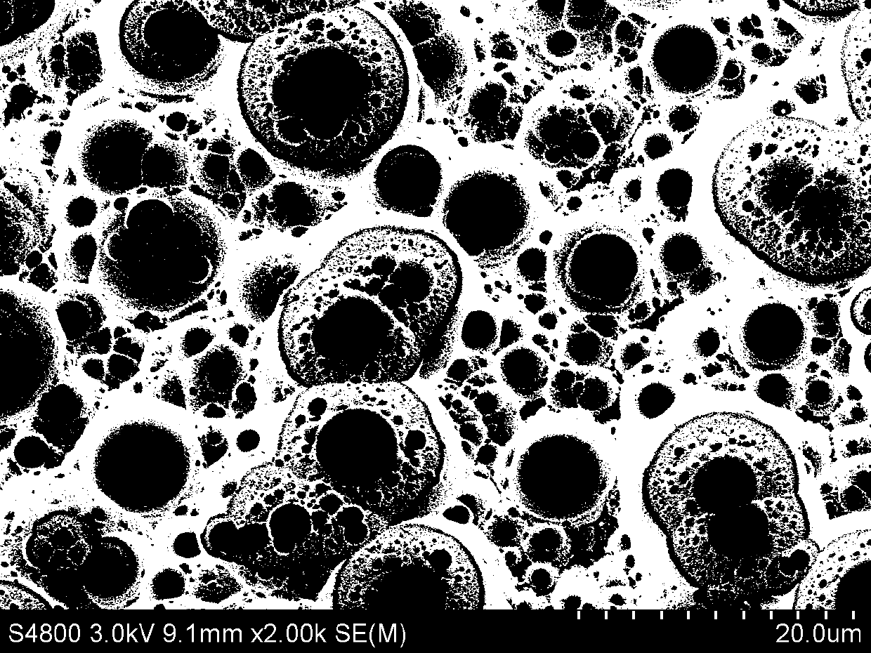 Preparation method of ultra-black coating with nano-pore structure