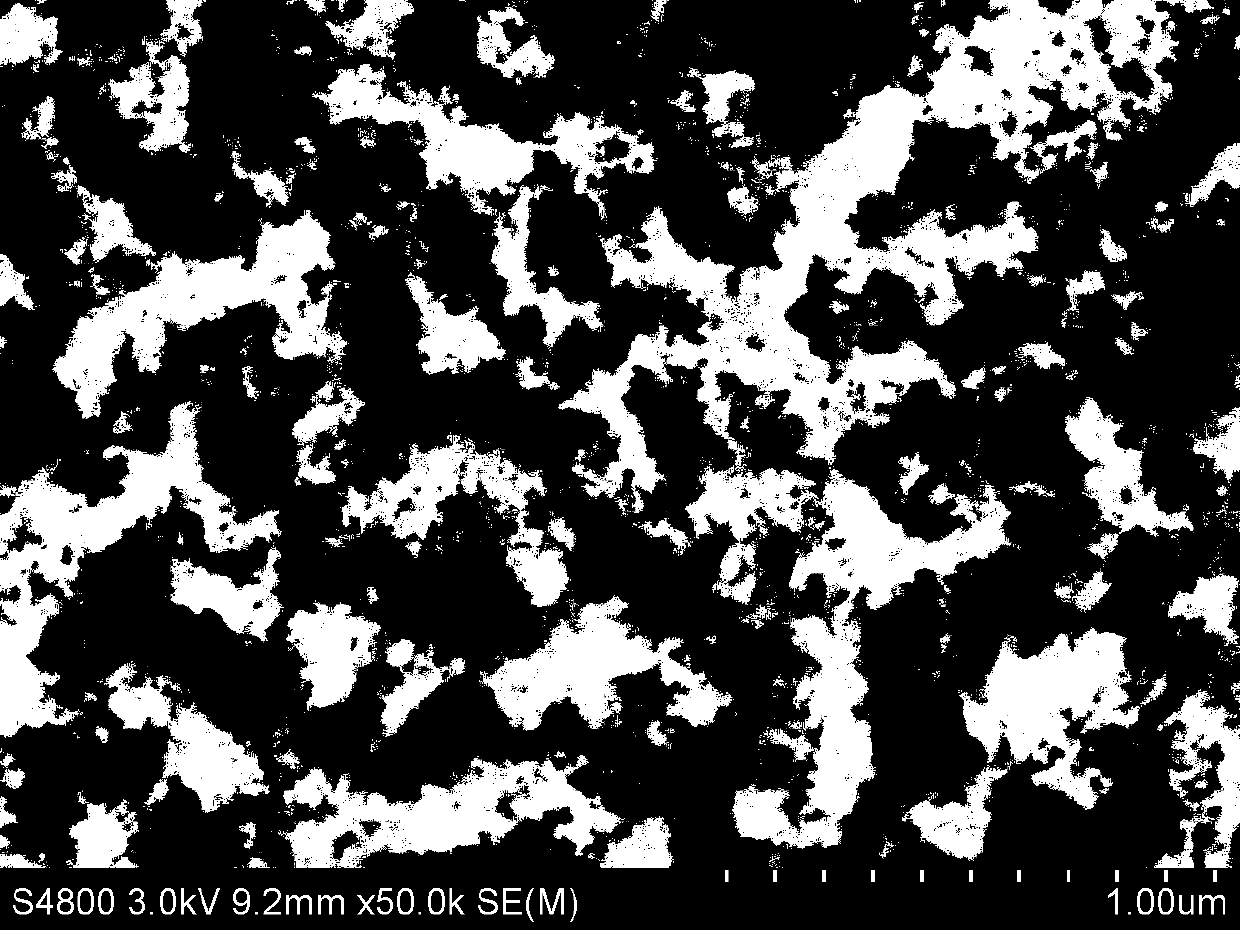 Preparation method of ultra-black coating with nano-pore structure