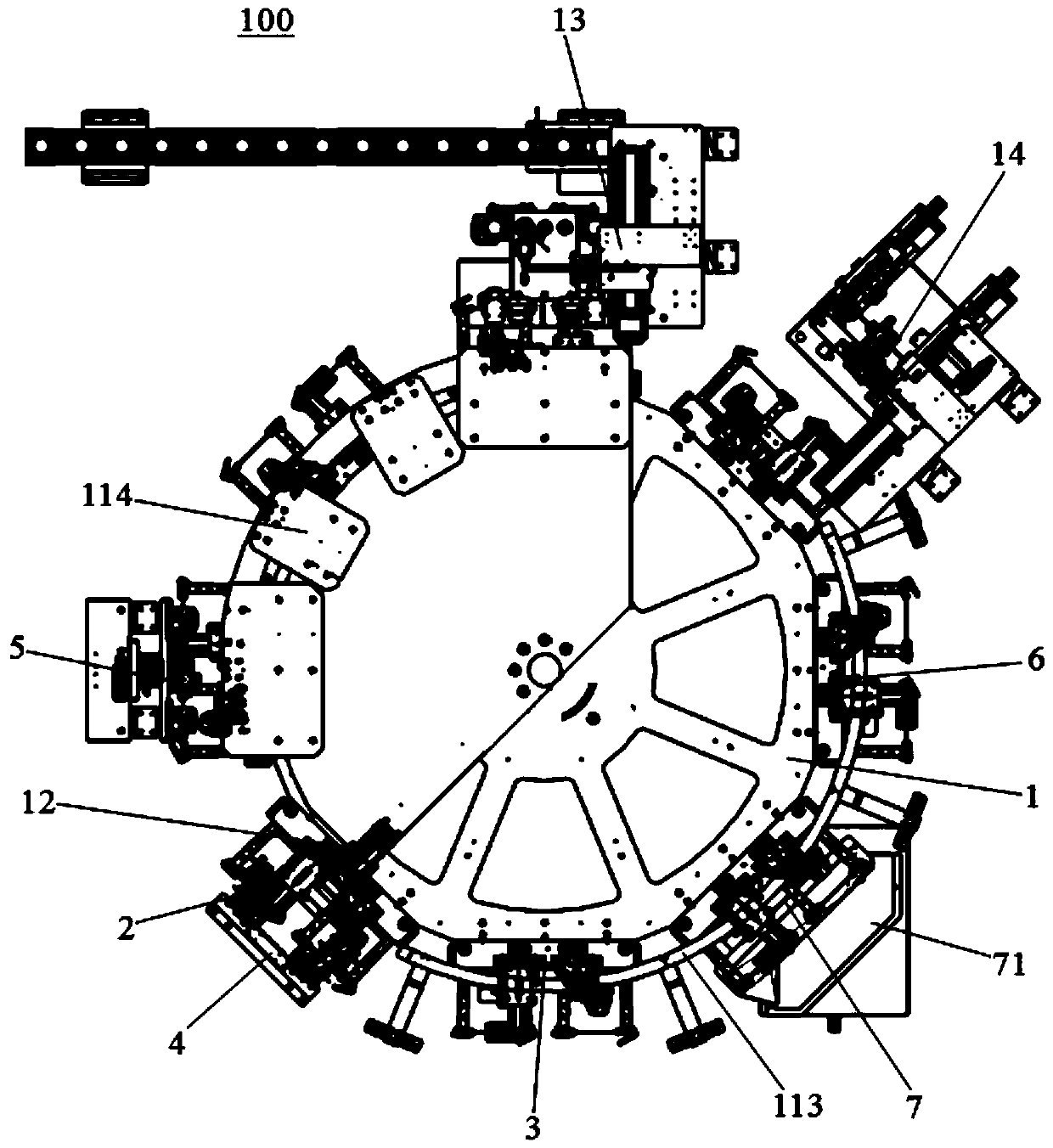 Automatic bag opening, bagging and packaging equipment