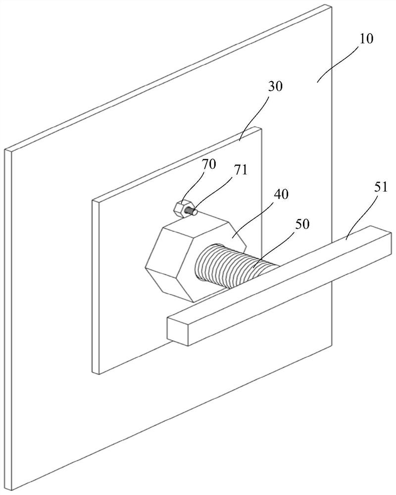 Formwork device convenient to disassemble and construction method thereof