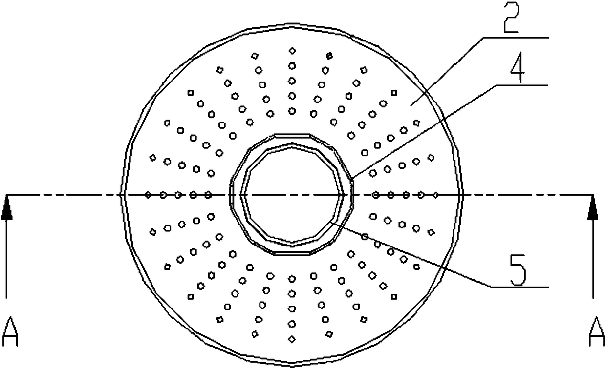 Hot pot ingredient barrel and automatic food material separation hot pot device with same