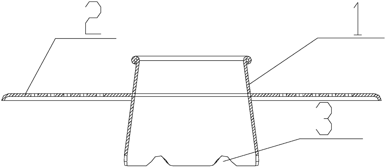 Hot pot ingredient barrel and automatic food material separation hot pot device with same