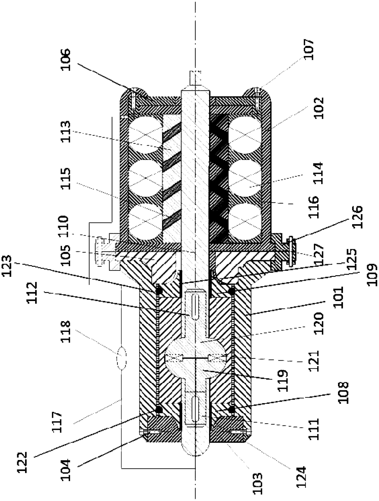 Combined type damping mechanism