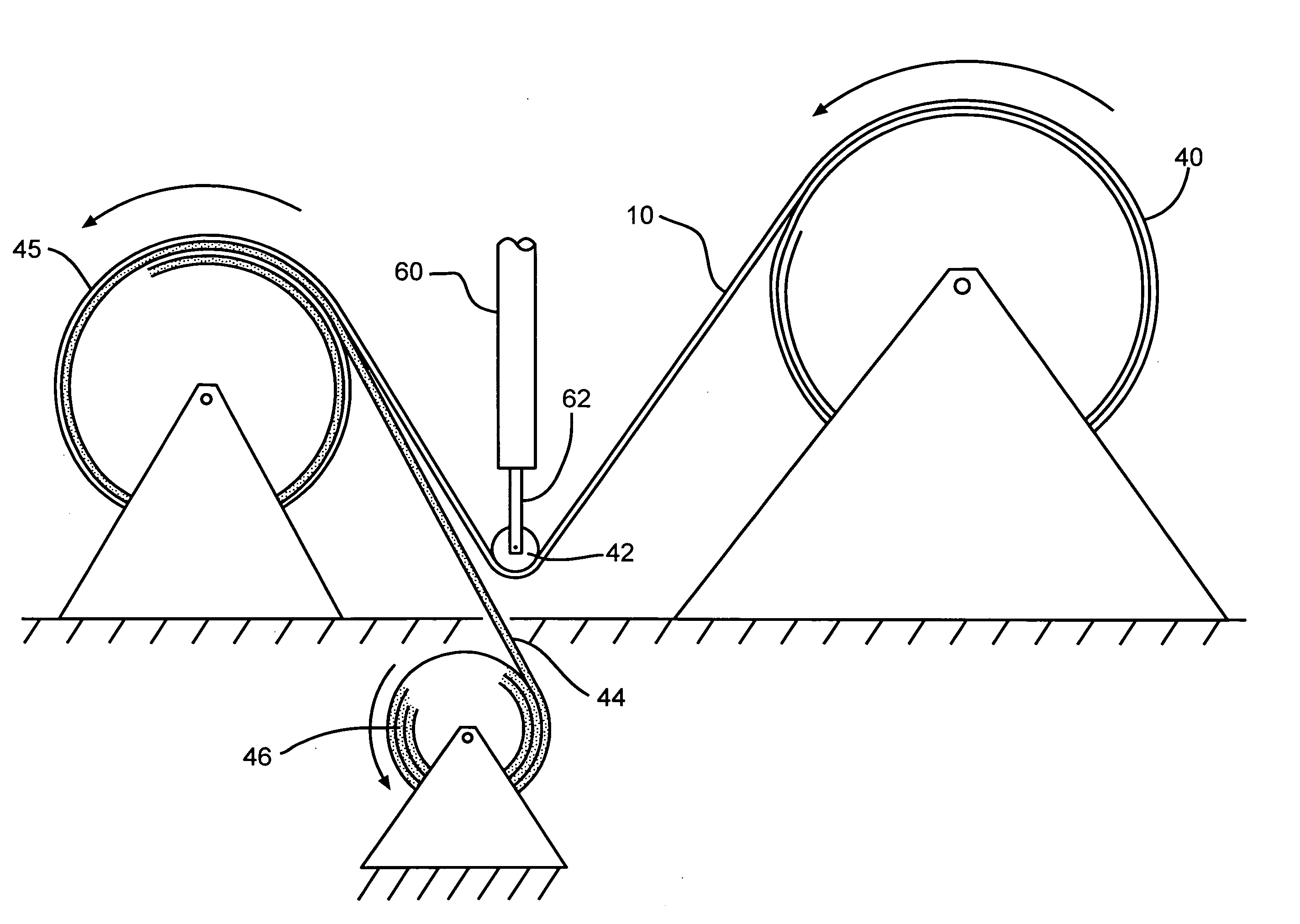 Method and apparatus for shipping braided composite reinforcing fabric