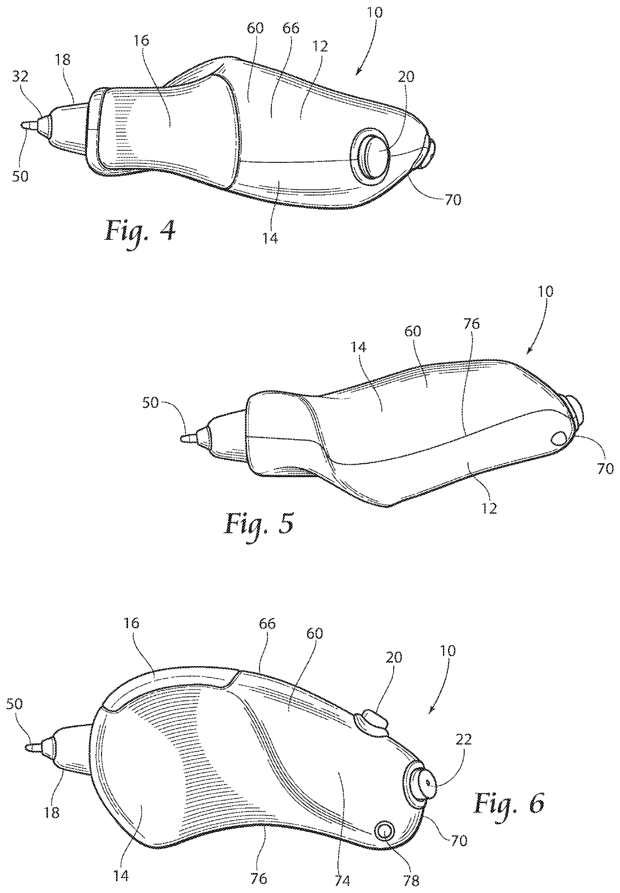 Ergonomic hand-held instrument