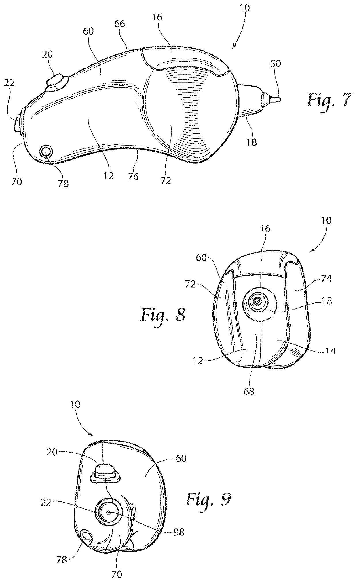 Ergonomic hand-held instrument