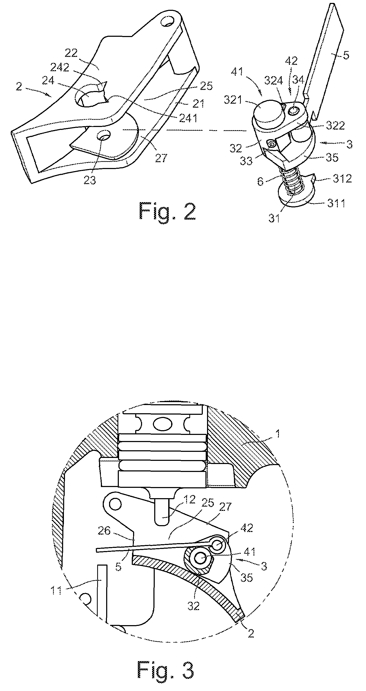 Trigger switch mechanism of nail gun