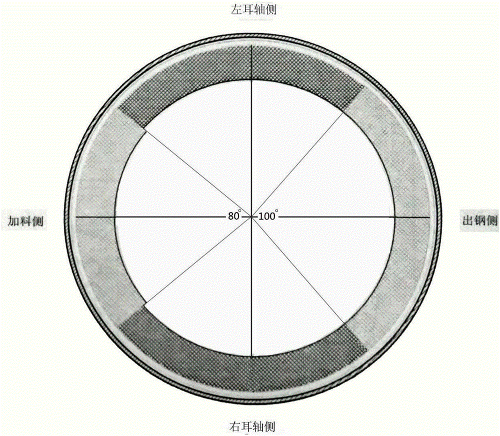 Mammoth converter lining and construction method thereof