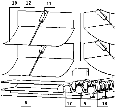 A mobile differential pressure precooling device