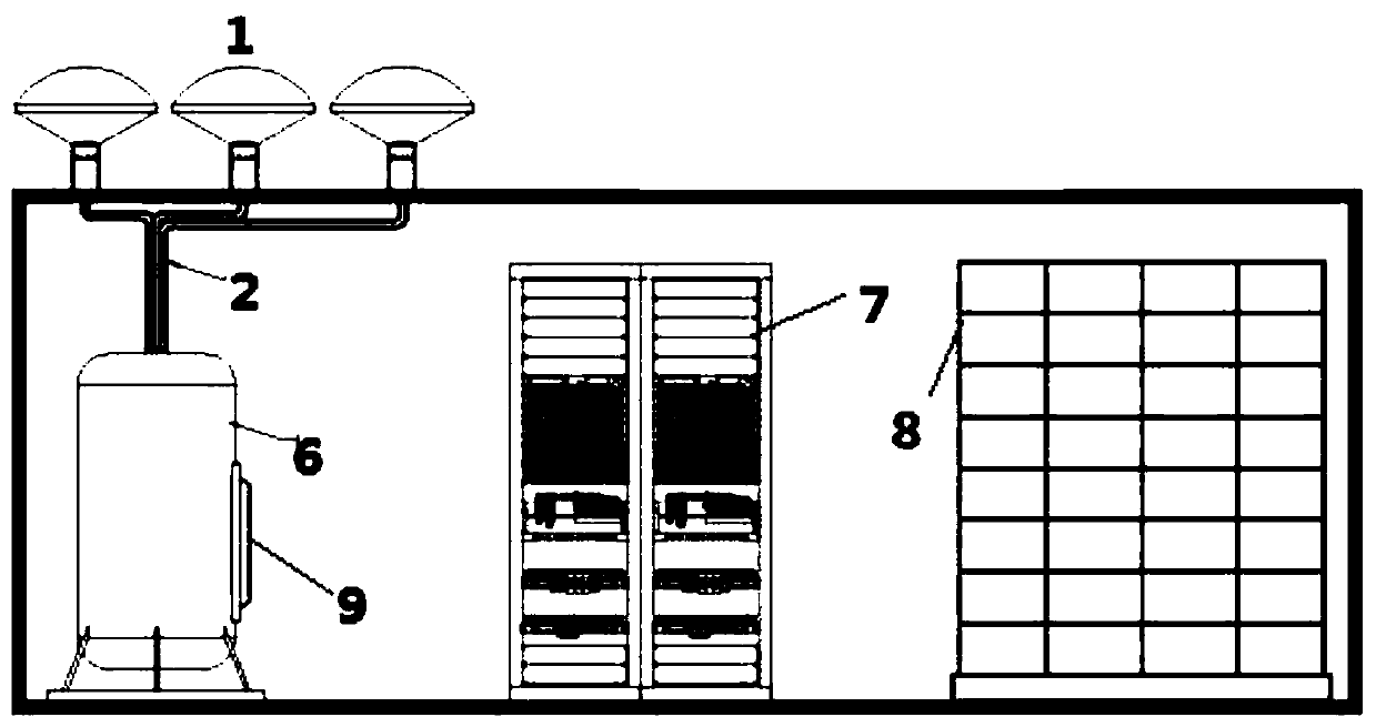 Light harvesting transmission system and method