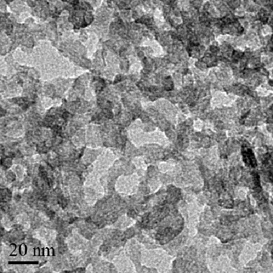 Preparation method of highly-dispersed meso pore gamma-Al2O3 base alkali (soil) metal composite adsorbent