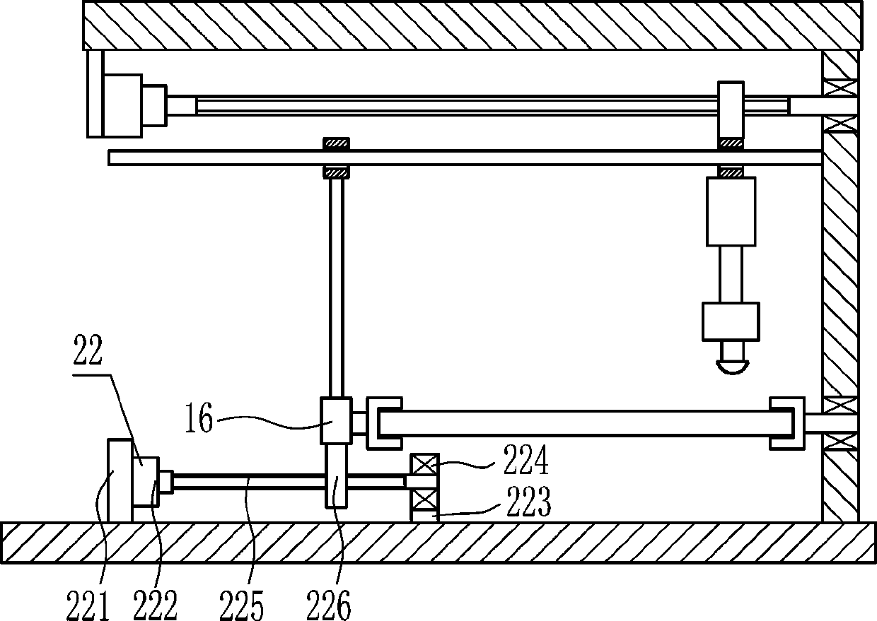 A kind of external derusting equipment specially used for chemical conveying pipes