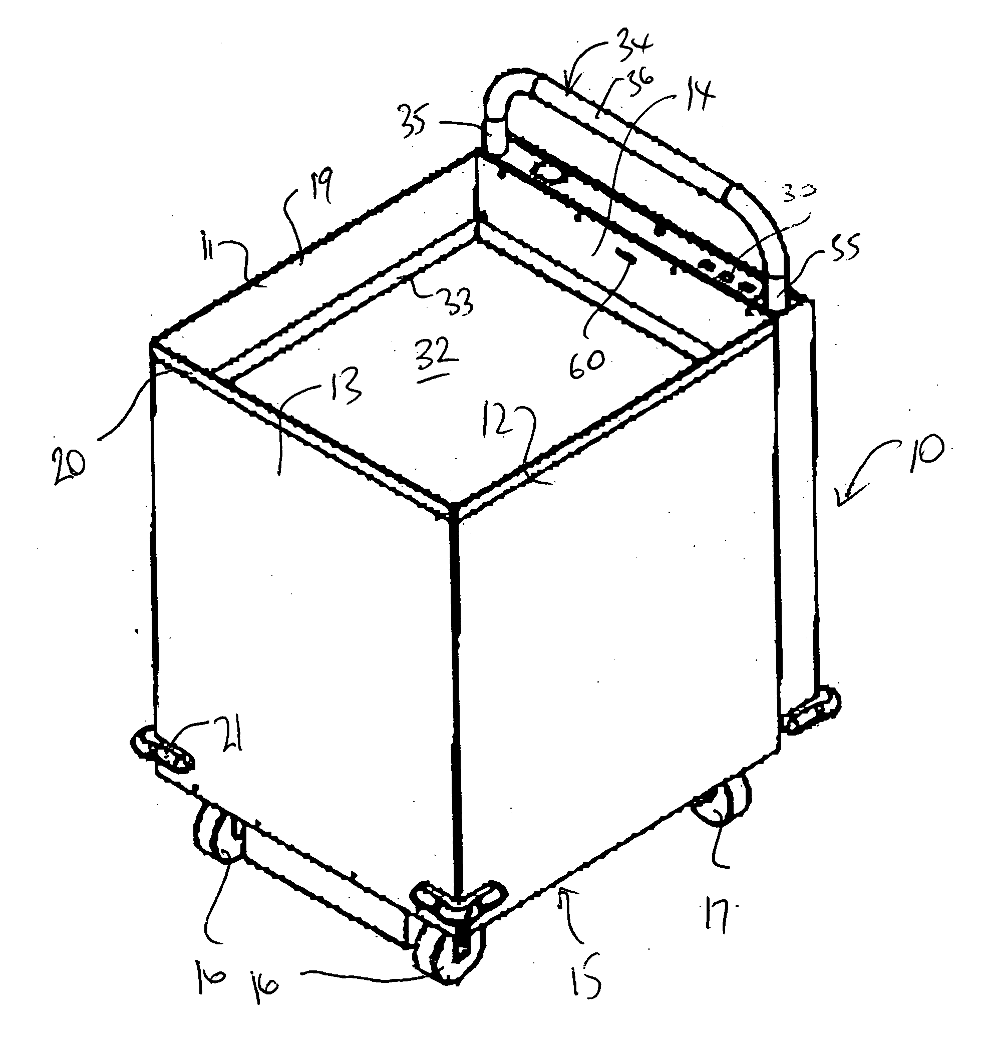 Book storage and transportation bin