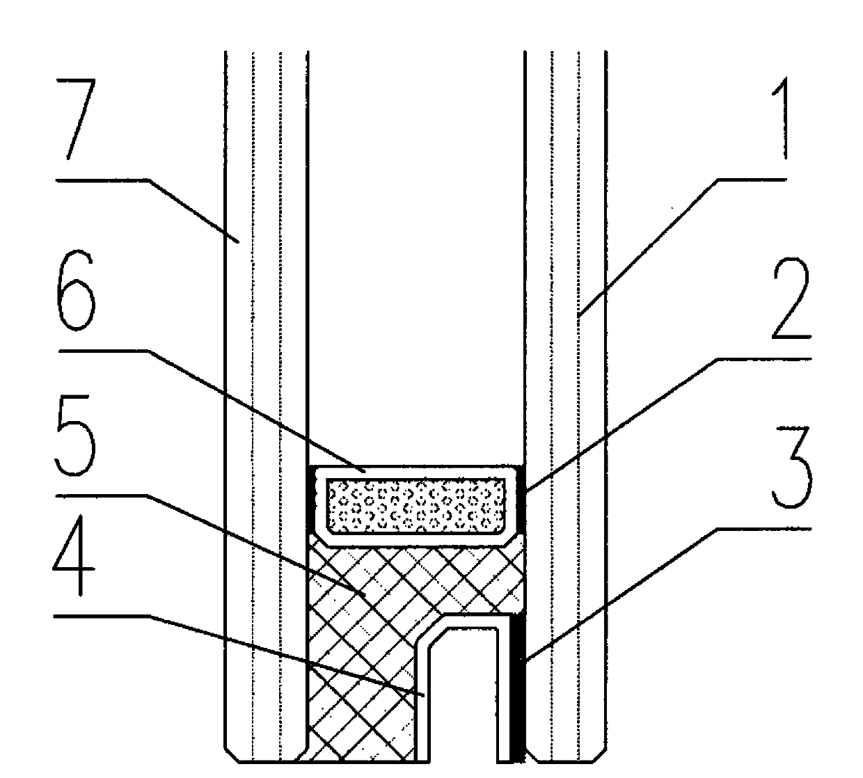 Subframe-free glass face material for curtain walls