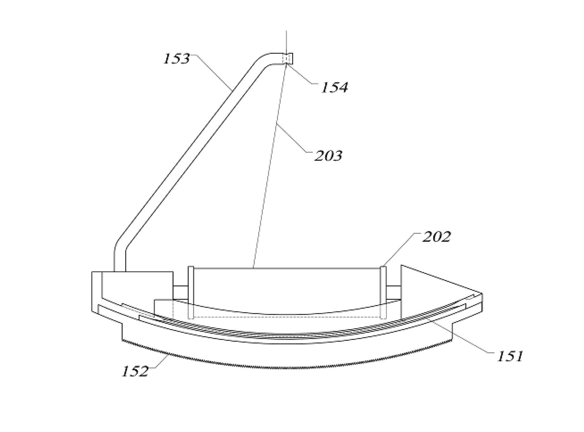 Circular shuttle guide raceway device